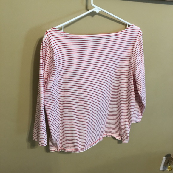 Striped Polo Blouse - Picture 5 of 5